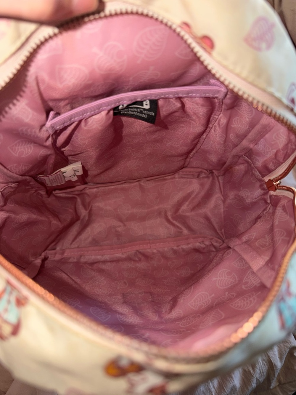 Animal Crossing Print Mini Backpack - Cream - Picture 7 of 8